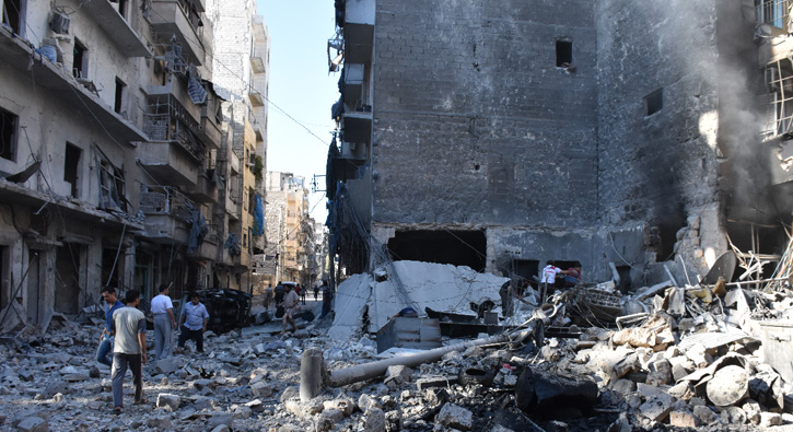 ''Halep'te son bir haftada bin kii hayatn kaybetti''