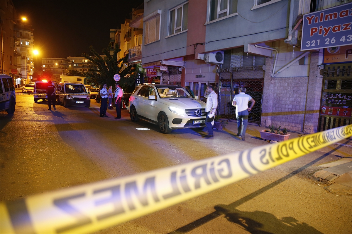 Antalya'da silahl saldr: 1 yaral