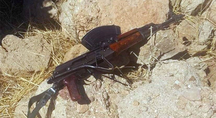 Siirt'te PKK'ya ait mhimmat ele geirildi