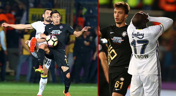 Osmanl�spor 1 - 1 Fenerbah�e