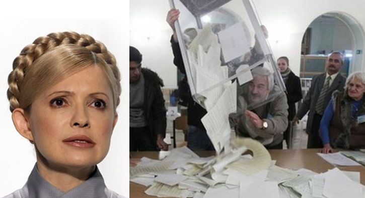 Ukrayna'da se�im anketinde Timo�enko ��kt�