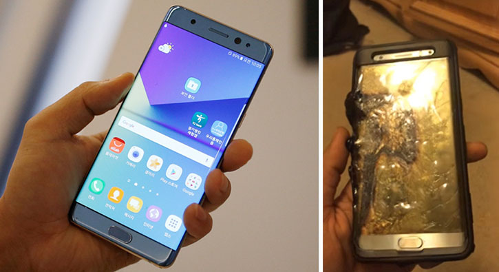 Samsung Galaxy Note 7 neden patlyor?