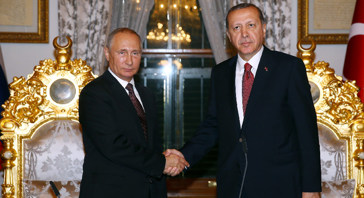 Cumhurbakan Erdoan - Putin grmesi sonras dev anlama imzaland