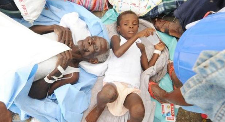 Haiti'de kolera salg�n� tehlikesi