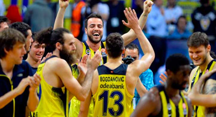 Fenerbah�e Erkek Basketbol Tak�m�, Avrupa'da 403. ma��na ��kacak