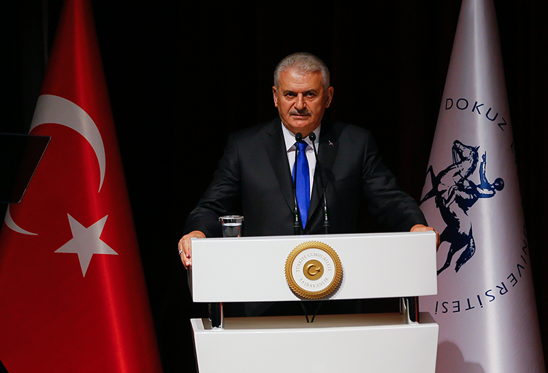 Ba�bakan Y�ld�r�m: '�aka m�' diye sordum