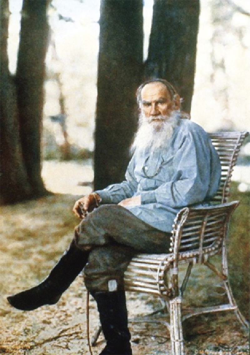 adalar ve elikileriyle Tolstoy