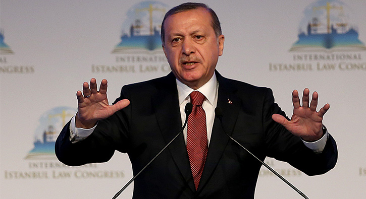 Cumhurbakan Erdoan: Operasyonda da olacaz masada da olacaz