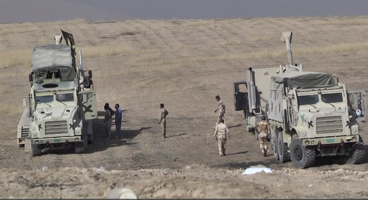 Pemerge gleri ile Irak ordusu arasnda 'bayrak' krizi
