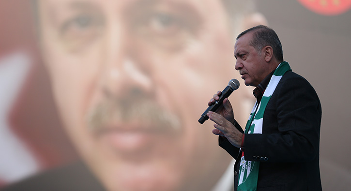 Cumhurbakan Erdoan: Bu devletin snrlarn gnll olarak kabul etmi deiliz
