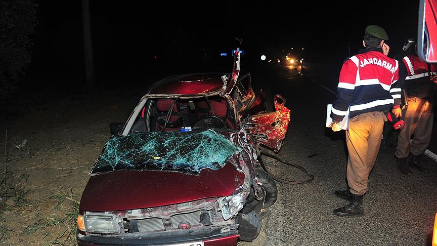 Bursa'da trafik kazas: 2 kii hayatn kaybetti