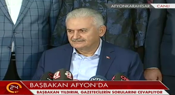 Ba�bakan Y�ld�r�m'dan Odatv'nin haberine sert tepki