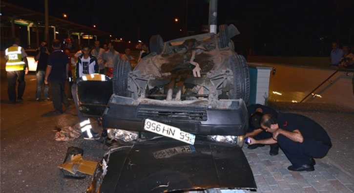 Bursa'da trafik kazas: 1 l 