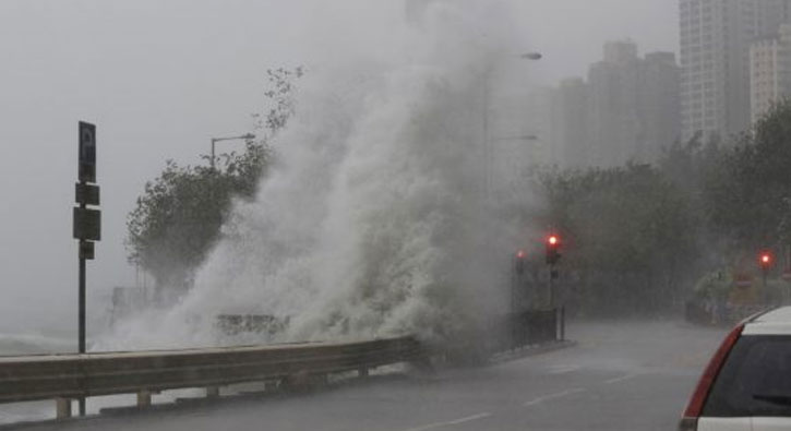 1,5 milyondan fazla insan Haima tayfunundan etkilendi
