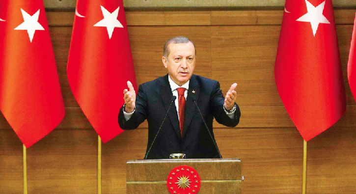 Cumhurbakan Erdoan: Maduriyet edebiyat ihanet demektir