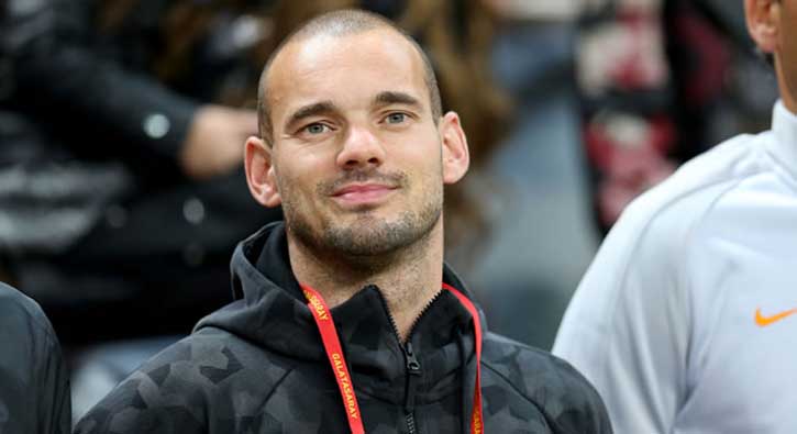 Galatasaray'da Sneijder kadroya alnmad