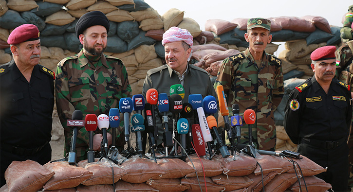 Barzani: Musul, DEA'tan alndktan sonra bamszlmz konuacaz