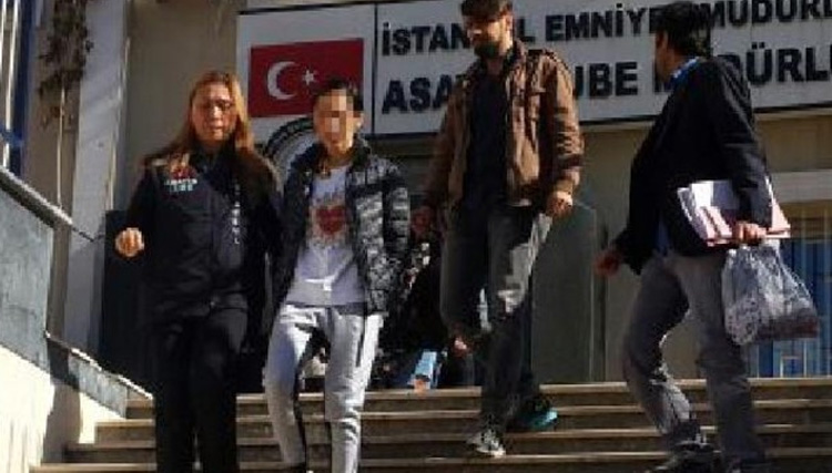 ��adam�na ��plak �antaj