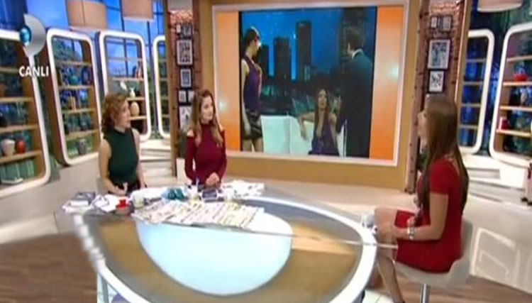 Sevda Demirel Hande Ataizi'ne att tokat anlatt