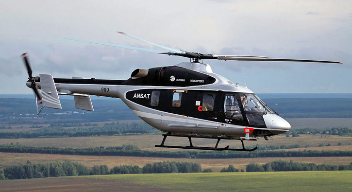 Russian Helicopters, in'e Mi-171, Ansat ve Ka-32 ua satt