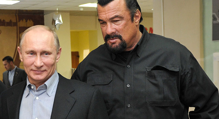 Hollywood yldz Segal Steven Frederic Rus vatanda oldu