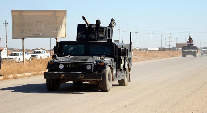 Irak, DEA�'�n Musul'un g�neyindeki son kalesine girdi