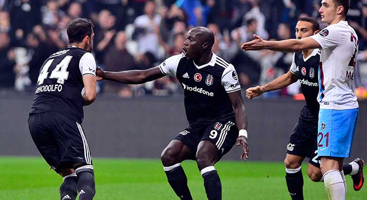 Be�ikta�, Trabzonspor'u 2-1 yendi