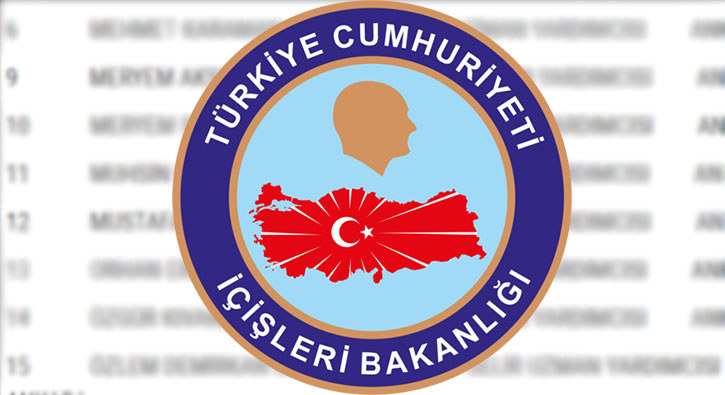 ��i�leri Bakanl���ndan ihra� edilen 20 m�lki amirin isim listesi