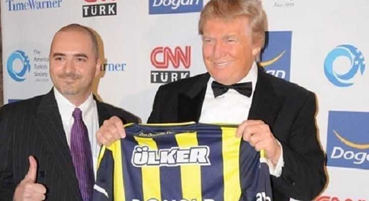 ABD'nin yeni bakan Donald Trump'n Fenerbahe formasyla fotorafnn hikayesi
