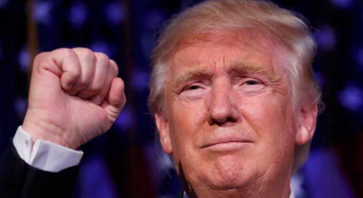ABD'nin yeni Ba�kan� Trump eski forvetmi�!