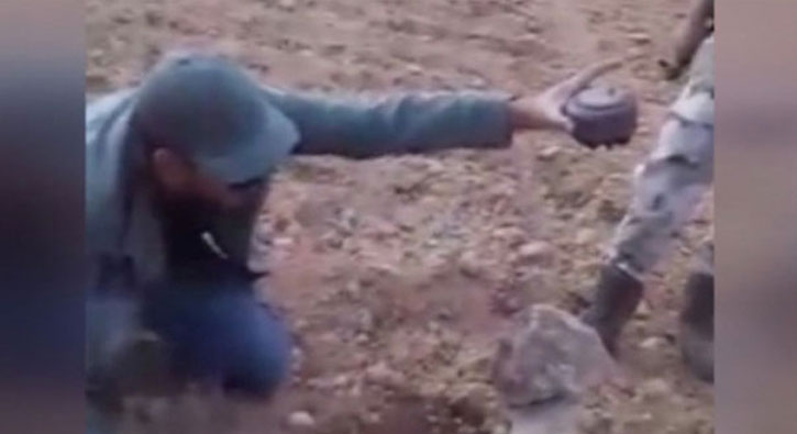 �SO Komutan�  Fehim �sa may�n� elleriyle ��kartt�