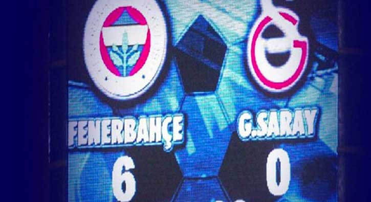 Fenerbahe'den 6-0 gndermesi
