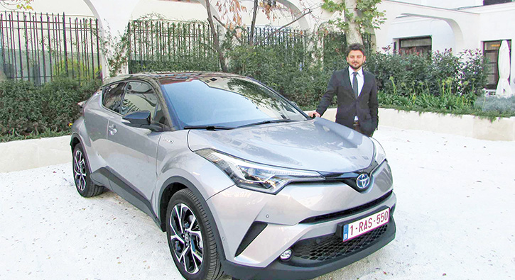 Avrupa Toyota C-HR iin sraya girdi