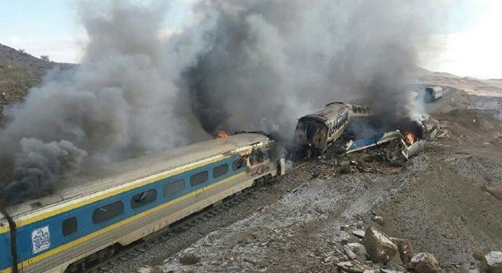 �ran�daki tren facias�nda �l� say�s� 44�e y�kseldi