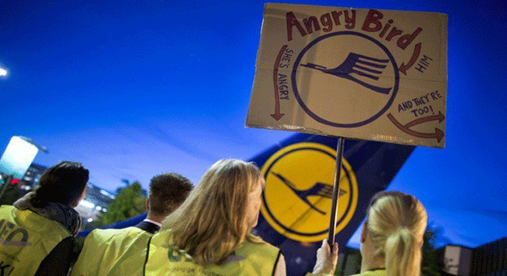 Lufthansa'da pilotlar yeniden greve gidiyor