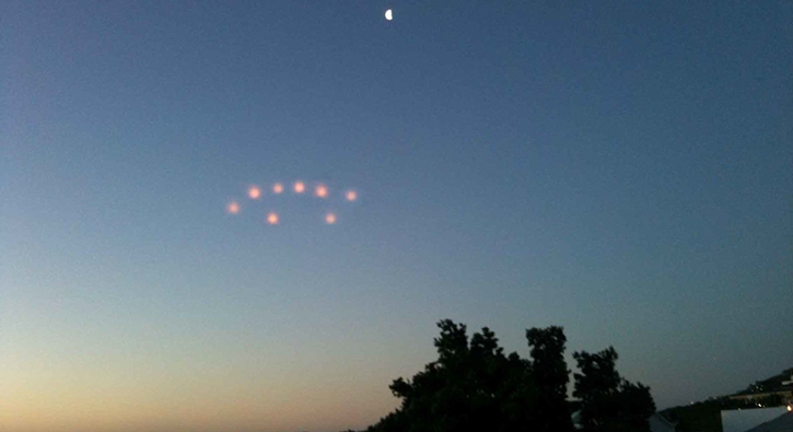 UFO  �stanbul Ba�c�lar'a m� geldi?