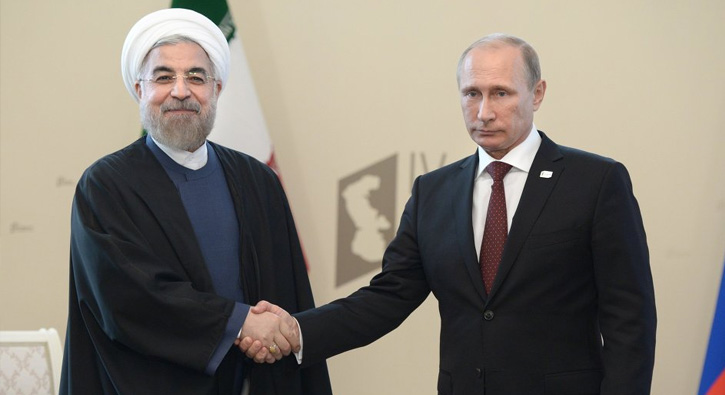 Putin ve Ruhani arasnda Suriye grmesi