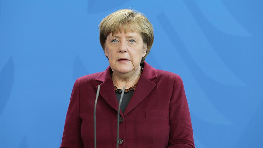 Angela Merkel: AB'nin de, Trkiye'nin de gvenilir ortaklar olduuna inanyorum