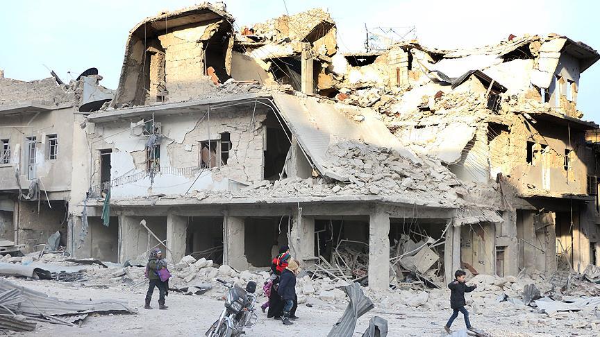 Halep'te sivillere saldrlarda l says 51'e yaral says 150'ye ykseldi