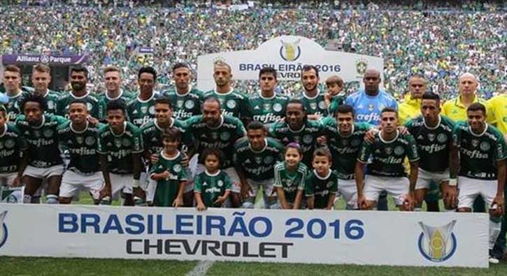 Brezilya ampiyonu Palmeiras son maa Chapecoense formasyla kacak