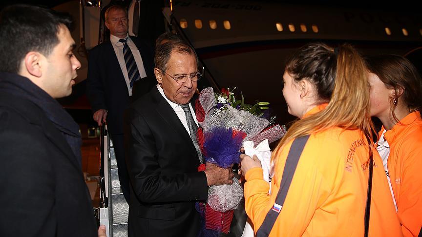  Rusya Dileri Bakan Lavrov Antalya'da