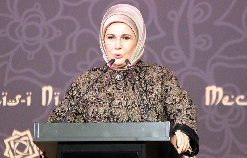Emine Erdoan: Kadnlarn doutan sahip olduklar haklar elinden alan uygulamalara kar yeni bir eylem plan gerekmektedir