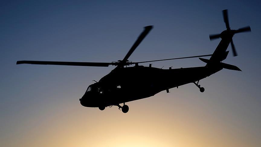 Darbeci terristler helikopterden mermi sand drm