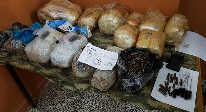 Mardin'de 80 kilo patlayc bulundu