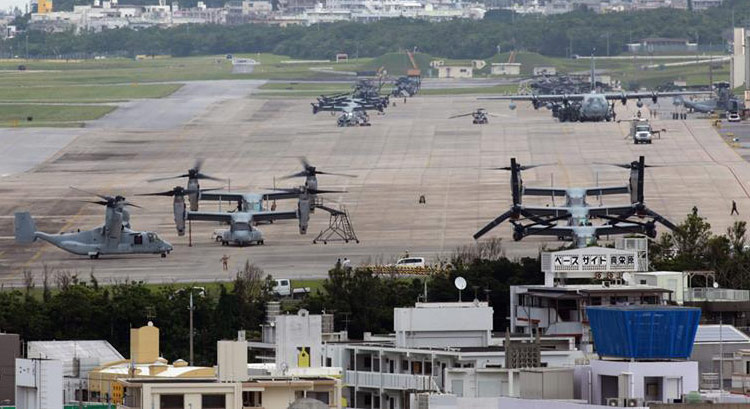 ABD Okinawa ss'nden 40 bin dnm Japonyaya devrediyor