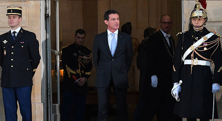 Fransa'da Manuel Valls'in, Yargtay' hkmete balad ortaya kt