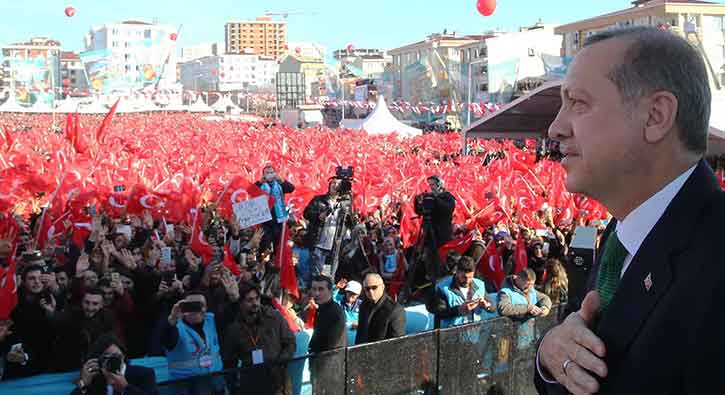 Cumhurbakan Erdoan: Byyen Trkiye Baty ldrtyor 