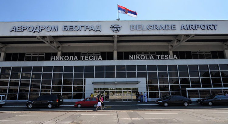  Belgrad Nikola Tesla Havaliman zelletiriliyor
