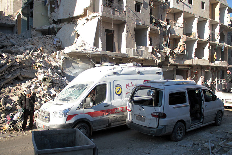 Do�u Halep'te patlama