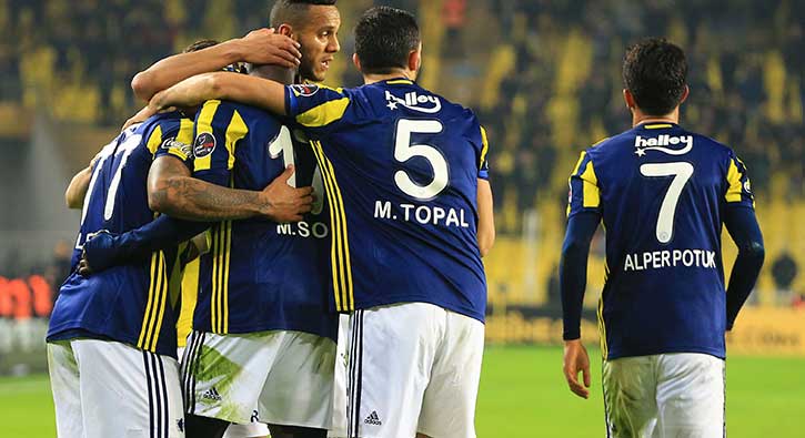 Rakipler tak�ld�, Fenerbah�e kazand�